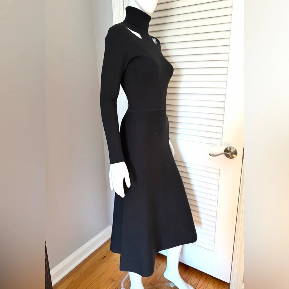Jason Wu Black Dress Peep Hole Sz XS - Picture 3 of 9